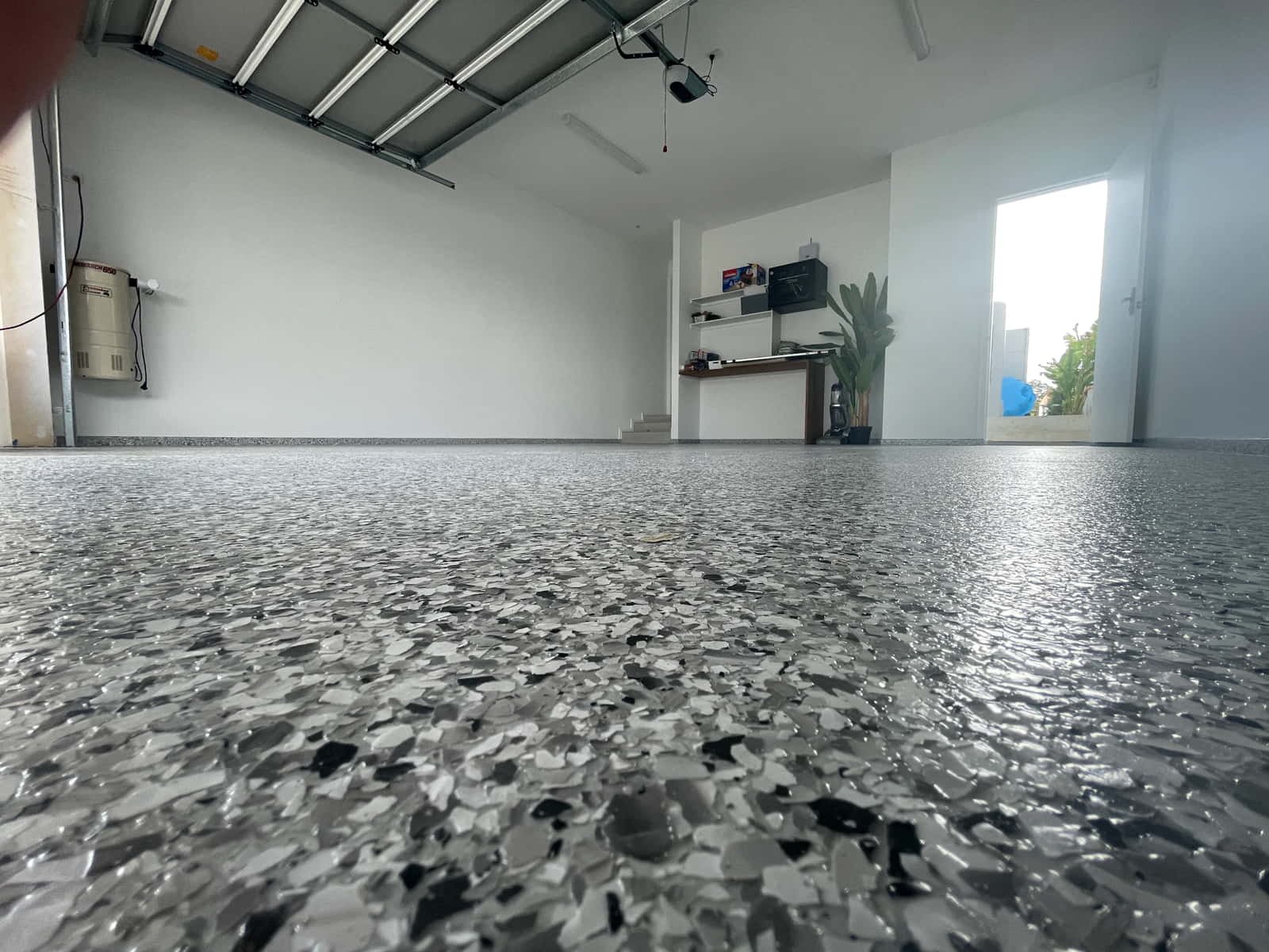 After epoxy garage floor Coomera